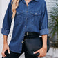 Women's Classic Washed Denim Shirt