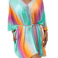 Women's Ombre Pullover V-Neck Bikini Cover Up