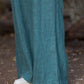 Women's Linen Tie Dye Loose Wide Leg Pants