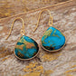 Vacation Bohemian Emperor Stone Drop Drop Earrings