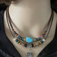 Women's Multi-Layered Retro Ethnic Style Turquoise Necklace