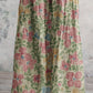 Women's Art Floral Print Casual Vintage Cotton Dress