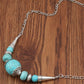 Vintage Bohemian Turquoise Necklace