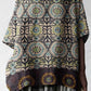 Women's Ethnic Geometric Pattern Cotton And LinenTops