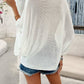 Women's Solid Color Loose Hollow Sweater