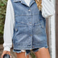 Women's Loose Denim Vest