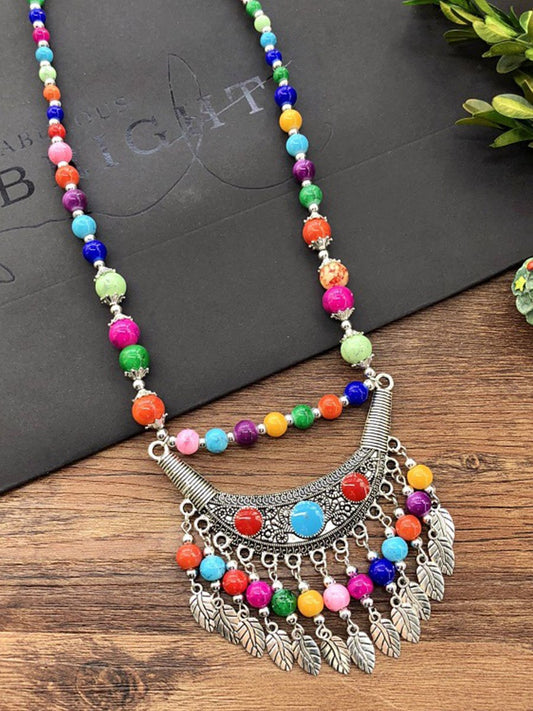 Vintage Ethnic Style Stars And Moon Necklace