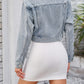 Women's Distressed Short Jacket Top