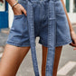 Women's High-Waisted Versatile Denim Shorts