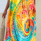 Women's Hippie Psychedelic Art Casual Dress