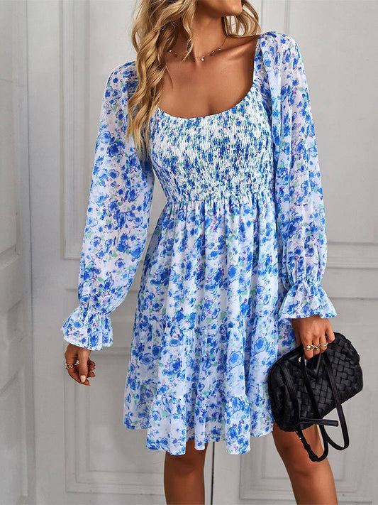 Women's Boho Printed Dress