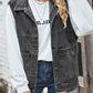 Women's Loose Denim Vest