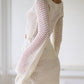 Women's Knitted Long Sleeve Beach Dress