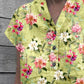 Women's  Floral Art Casual Cotton Shirt Top