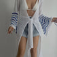 Women's Solid Color Knitted Beach Bikini Cover Up