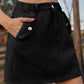 Women's Elastic Waist Denim Skirt