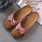 Women's Linen Home Non-Slip Thick Soled Slippers