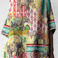 Women's Ethnic Geometric Pattern Cotton And LinenTops