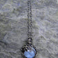 Vintage Tangled Leaf Moonstone Necklace