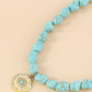 Women's Bohemian Devil's Eye Turquoise Necklace