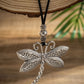 Beach Ethnic Style Adjustable Retro Dragonfly Necklace