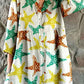 Women's Summer Fun Underwater World Starfish Pattern Shirt Style Cotton And Linen Dress