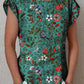 Women's Floral Art Casual Cotton Dress