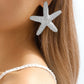 Women's Starfish Pendant Earrings