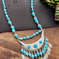 Vintage Ethnic Style Stars And Moon Necklace