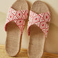 Women's Bohemian Handmade Linen Slippers