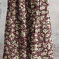 Women's Elegant Vintage Floral Pattern Cotton Dress With Pockets