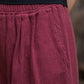 Women's Linen Vintage Wide Leg Pants