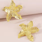 Women's Geometric Starfish Alloy Earrings