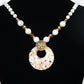 Retro Ethnic Style Glass Necklace