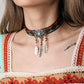 Women's Bohemian Ethnic Turquoise Necklace