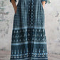 Women's Retro Ethnic Style Printed Casual Cotton Dress