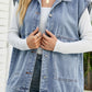 Women's Classic Patch Pocket Denim Vest