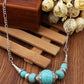 Vintage Bohemian Turquoise Necklace