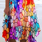 Women's Hippie Psychedelic Art Casual Dress