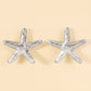 Women's Starfish Pendant Earrings