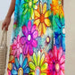 Women's Hippie Psychedelic Art Casual Dress