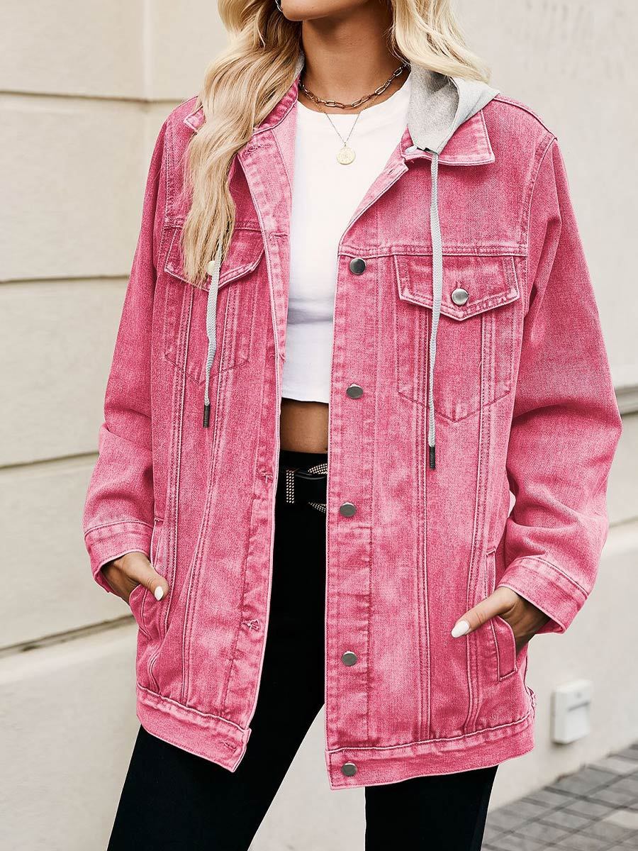 Women's Retro Classic Loose Denim Jacket Top