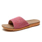 Women's Indoor Anti-Slip Linen Slippers