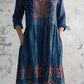 Women's Retro Ethnic Style Printed Casual Cotton Dress