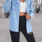 Women's Thin Denim Long Sleeve Shirt