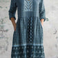 Women's Retro Ethnic Style Printed Casual Cotton Dress