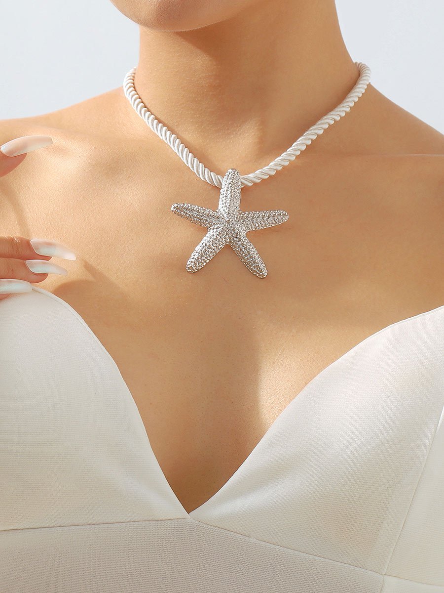 Women's Starfish Pendant Necklace