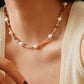 Women's Bohemian Pearl Bead Necklace