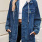 Women's Retro Classic Loose Denim Jacket Top