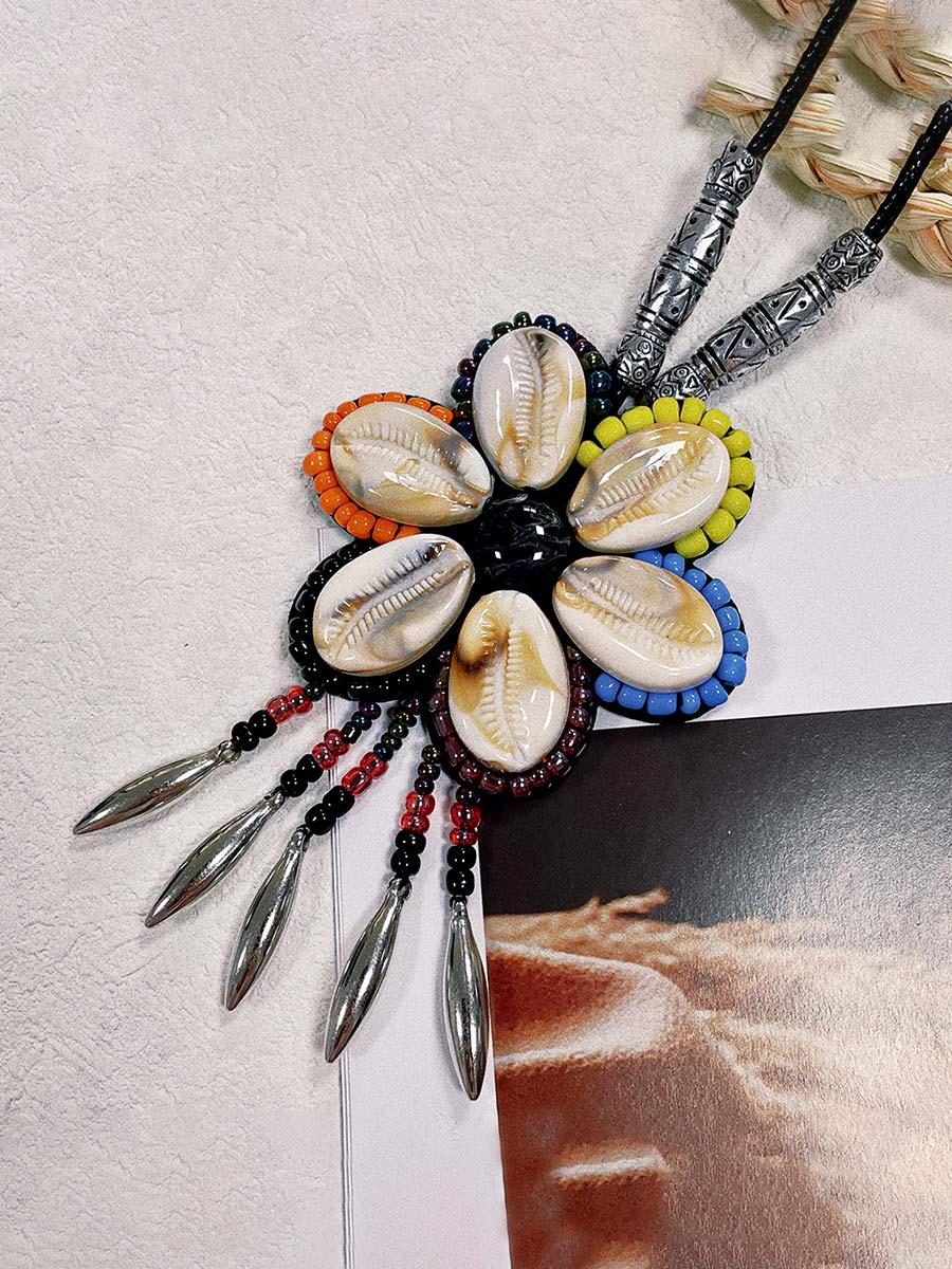 Women's Vintage Bohemian Leather Necklace